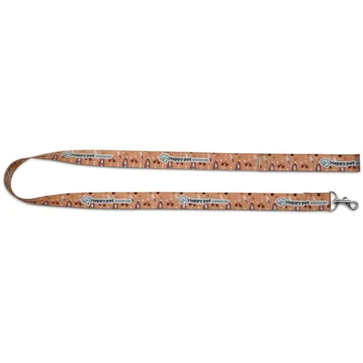 Hoppla Buddy Polyester Dog Leash Branded Flat
